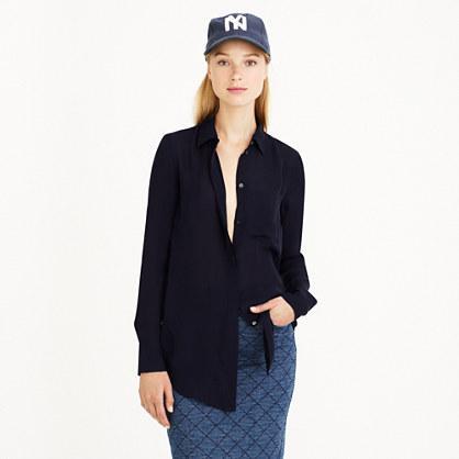 J.Crew Classic silk blouse