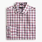 J.Crew Ludlow shirt in red and blue tattersall