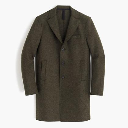 J.Crew Harris Wharf London™ pressed wool topcoat in olive