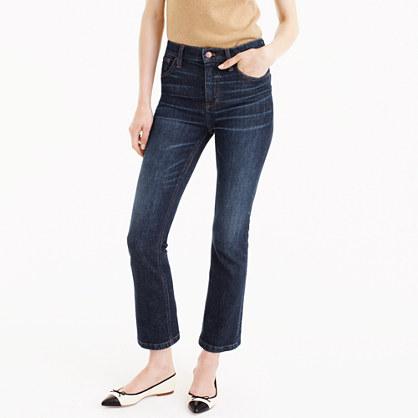 J.Crew Billie demi-boot crop jean in Koby wash