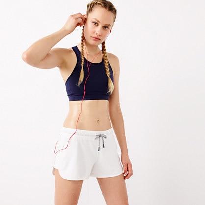 J.Crew New Balance® for J.Crew drawstring running short with mesh inserts