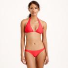 J.Crew Sliding halter bikini top