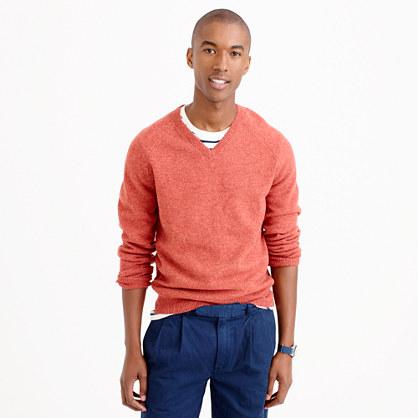 J.Crew Slim lambswool V-neck sweater