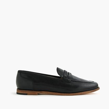 J.Crew Ryan penny loafers in leather