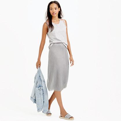 J.Crew Collection sparkle sweater skirt