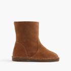 J.Crew Suede shearling boots