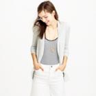 J.Crew Perfect-fit mixed-tape cardigan sweater