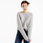 J.Crew Collection sweatshirt in Japanese scuba fabric