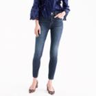 J.Crew Tall9 high-rise toothpick jean in Solano wash