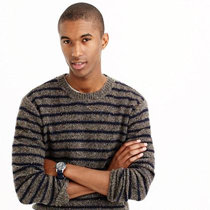 J.Crew Donegal wool sweater in stripe