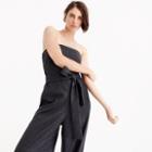 J.Crew Collection strapless wool jumpsuit