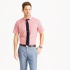 J.Crew Ludlow short-sleeve shirt in red gingham