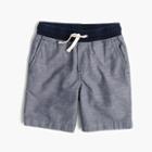 J.Crew Boys' pull-on short in chambray