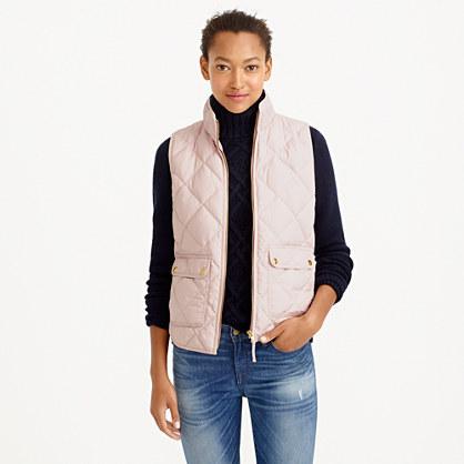 J.Crew Excursion quilted down vest