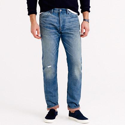 J.Crew 770 jean with houndstooth flannel lining