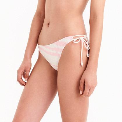 J.Crew J.Crew Playa printed Malibu side-tie bikini bottom