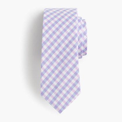 J.Crew Boys' cotton tie in spring gingham