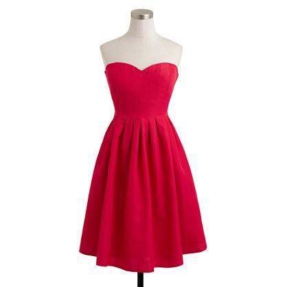 J.Crew Petite Marlie dress in classic faille