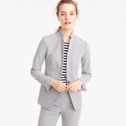 J.Crew Regent blazer in seersucker