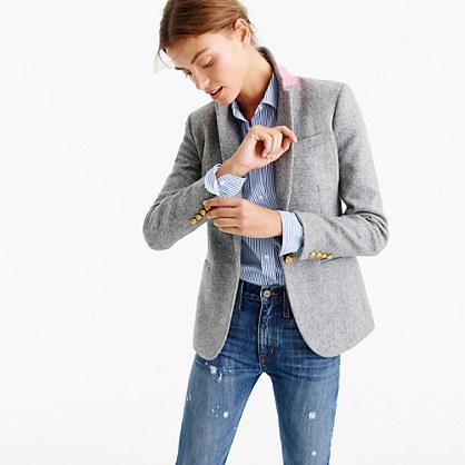 J.Crew Petite Campbell blazer in Donegal wool