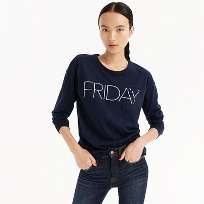 J.Crew Friday long-sleeve T-shirt
