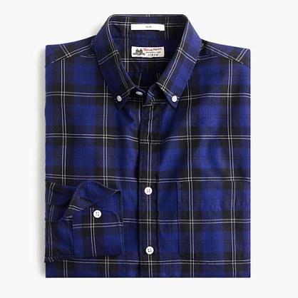 J.Crew Thomas Mason® for J.Crew flannel shirt in hunting tartan