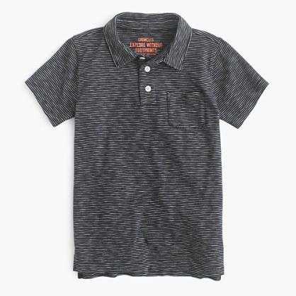 J.Crew Boys' striped polo shirt