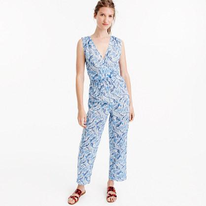 J.Crew Marine fern jumpsuit
