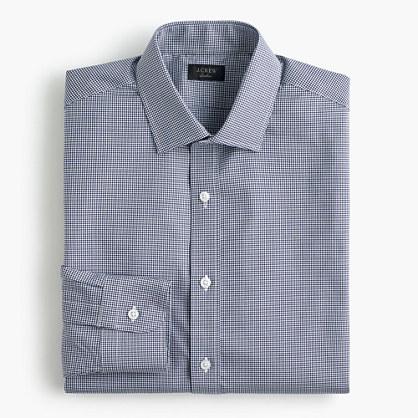 J.Crew Stretch Ludlow shirt in microgingham