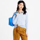 J.Crew Collection featherweight cashmere rib-trim sweater