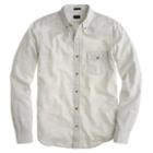 J.Crew Slim brushed twill shirt in heather grey