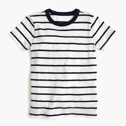 J.Crew Boys' slub denali stripe T-shirt