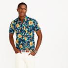 J.Crew Short-sleeve shirt in blue floral