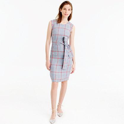 J.Crew Sleeveless dress in Italian linen