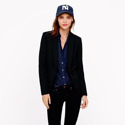 J.Crew Wool shawl-collar blazer