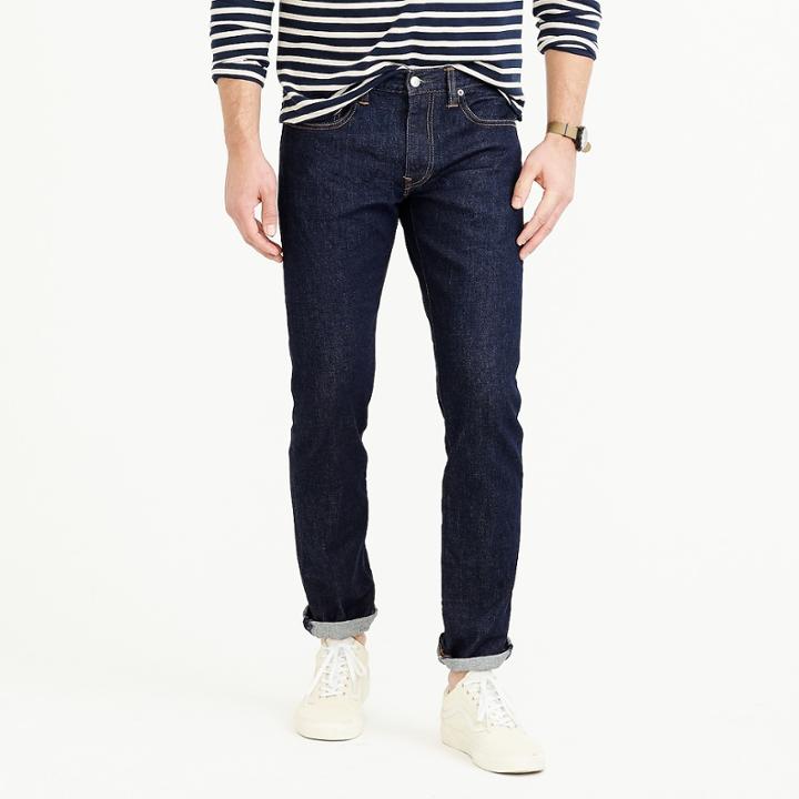 J.Crew 484 Slim-fit stretch jean in indigo