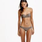 J.Crew DD-cup twist-bandeau underwire bikini top