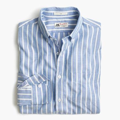 J.Crew Slim Thomas Mason&reg; for J.Crew shirt in brushed striped oxford