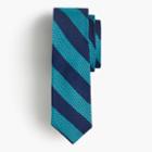 J.Crew Grenadine silk tie in old-school stripe