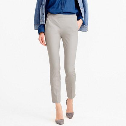 J.Crew Martie pant in bi-stretch cotton