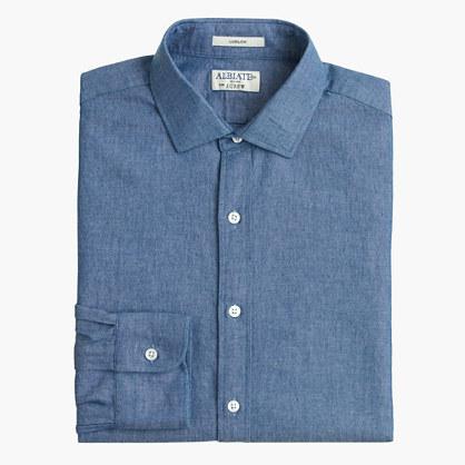 J.Crew Albiate 1830 for J.Crew Ludlow Slim-fit spread-collar shirt in Italian chambray