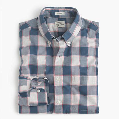 J.Crew Heather poplin shirt in check