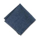 J.Crew The Hill-side&reg; Japanese selvedge chambray pocket square