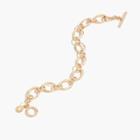 J.Crew Demi-fine 14k gold-plated chain bracelet