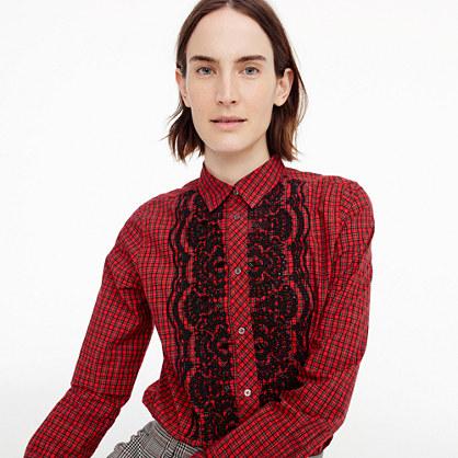 J.Crew Boy shirt in embellished plaid