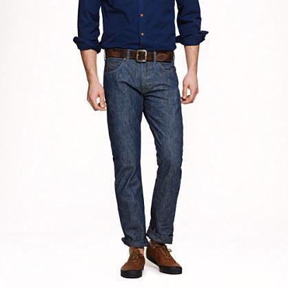 J.Crew Wallace & Barnes slim jean in Japanese chambray