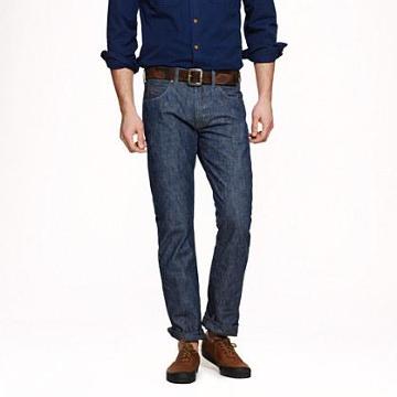 J.Crew Wallace & Barnes slim jean in Japanese chambray