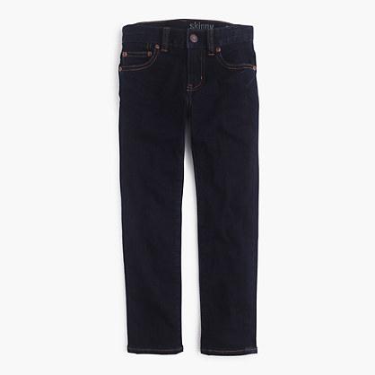 J.Crew Boys's wrinkle rinse wash jean in stretch skinny fit