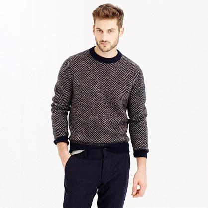 J.Crew Wool herringbone sweater