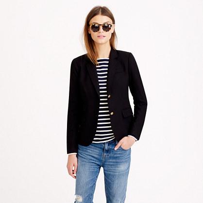 J.Crew Schoolboy blazer in black